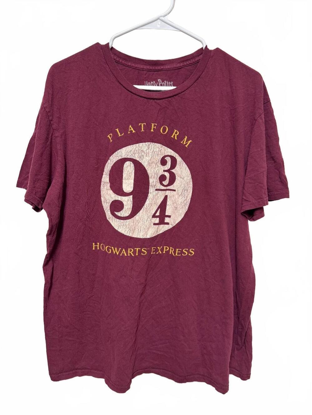 Harry Potter Platform 9 3/4 Hogwarts Express Graphic T-Shirt